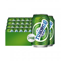 【 EXW KUNMING 】Tuborg Beer 330ML*24